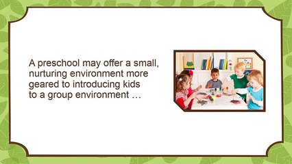 Choosing the Best Preschool Program for Your Child