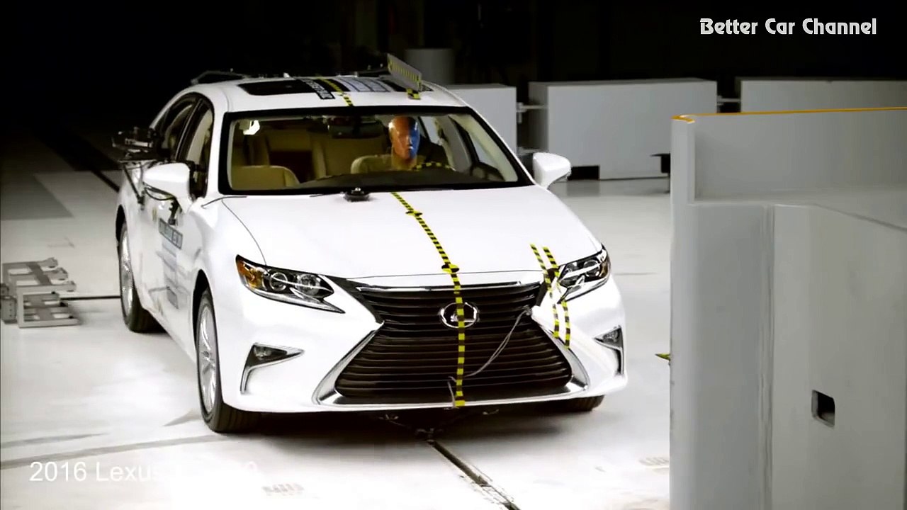 [CRASH TEST] 2016 Lexus ES 350 vs 2016 Audi A6