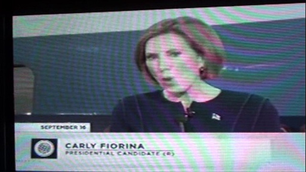 Meat-eater dares Obama to watch an abuse video - Carly Fiorina  (for President)