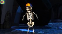Halloween Skeleton Finger Family |Spanish Kids Nursery Song in English |dedo familia en es