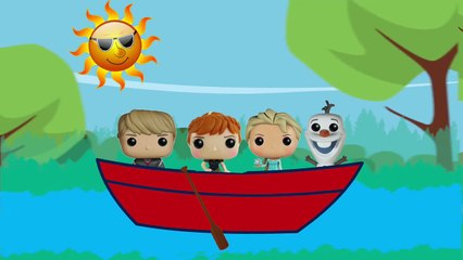Disney FROZEN Row Row Row Your Boat Song [Nursery Rhyme] FUNKO POP! Toy PARODY