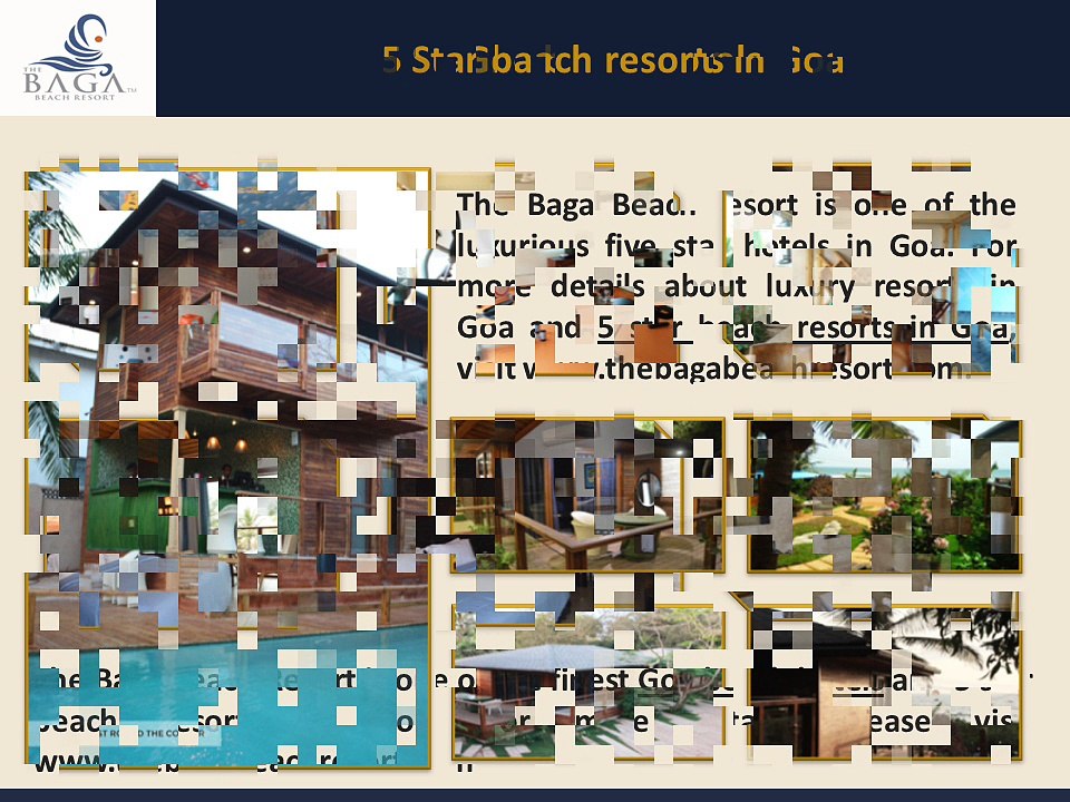 Five star hotels in Goa, Tourism in Goa, Goa beach hotels