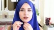 Hijab Tutorial New Style Silk Scarf 2015