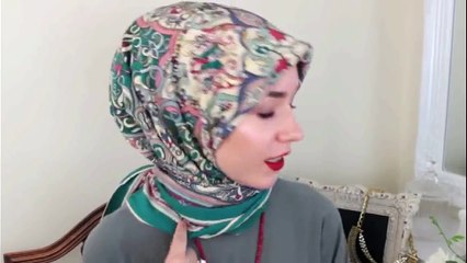 Hijab Tutorial Scarf 2015 Style 2 EID