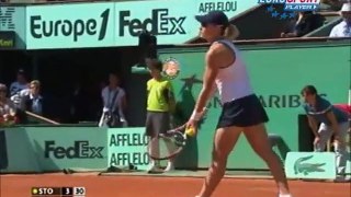 Svetlana Kuznetsova vs Samantha Stosur 2009 RG Highlights