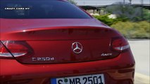 2016 Mercedes C Class Coupé Driving Shots & interior/Exterior