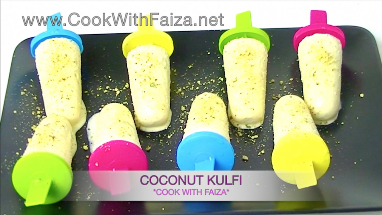 COCONUT KULFI *COOK WITH FAIZA*
