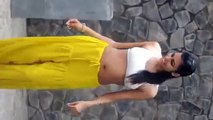 Indian Desi College girl hot dance mms leaked in bra and salwar - 2015
