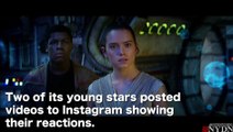 Star Wars : Le Réveil de la Force - Réactions John Boyega et Daisy Ridley - VO