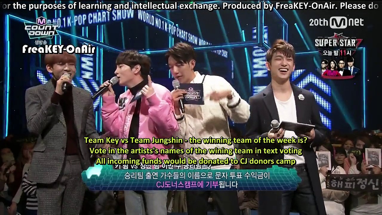 [eng sub] 151008 M!Countdown Key cut