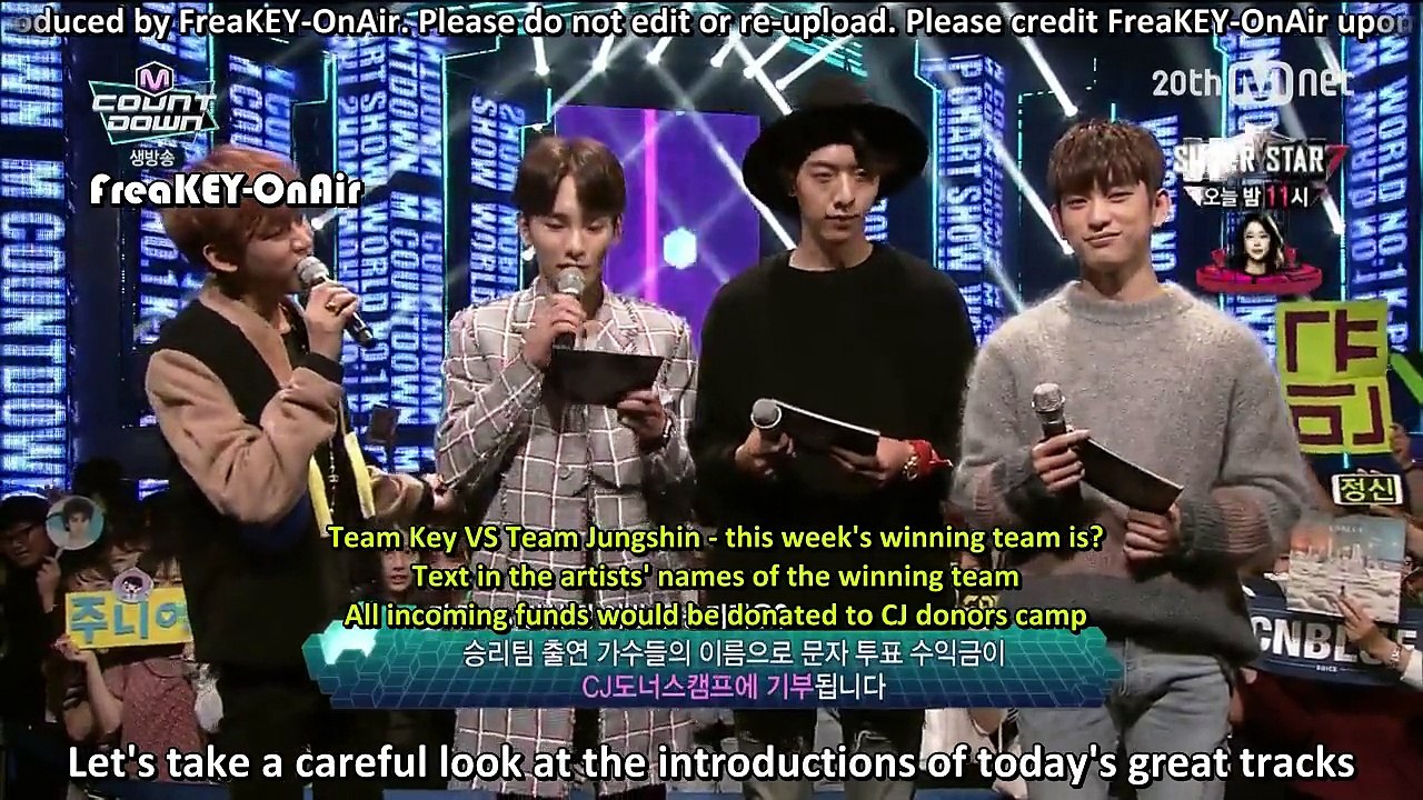 [eng sub] 151015 M!Countdown Key cut