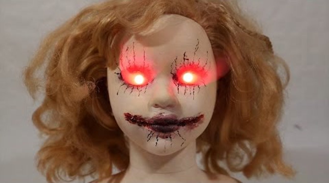 Tête à coiffer démoniaque [TUTO HALLOWEEN]