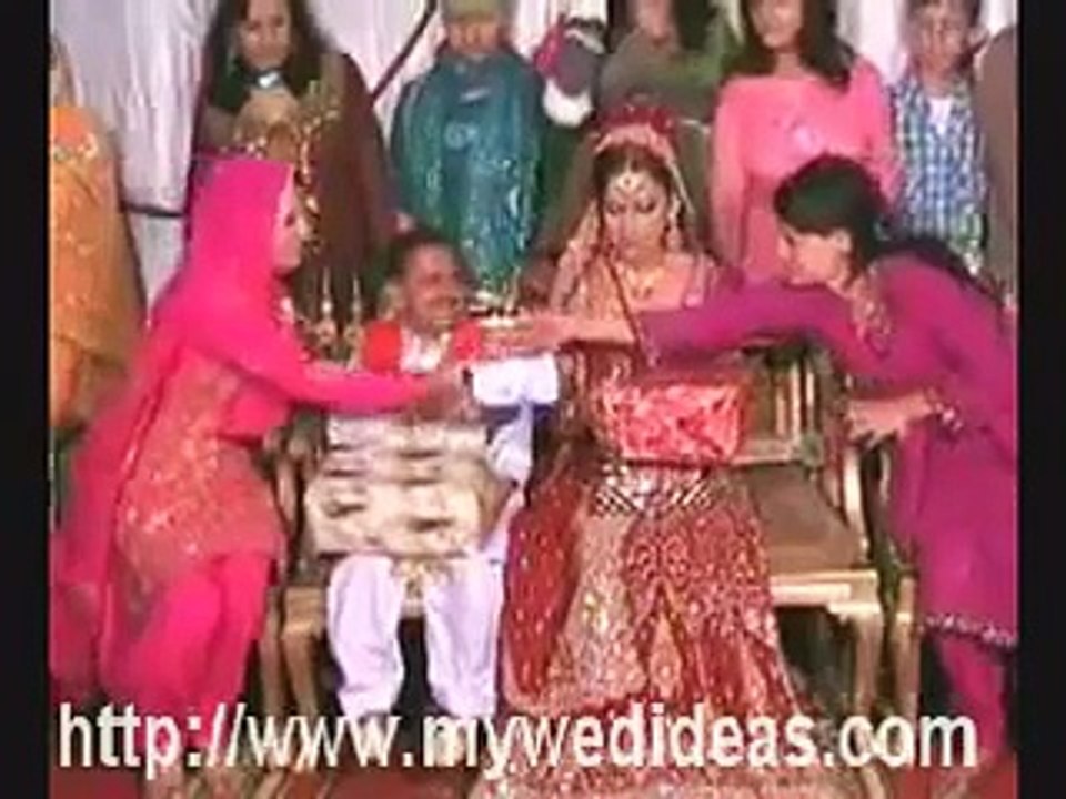 Wedding of smallest and Shortest man in Pakistan with a tall and beautiful girl