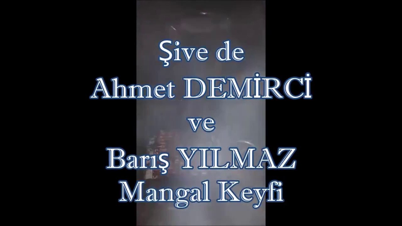 Köyde Ahmet Demirci ve Barış YILMAZ Mangal Keyfi