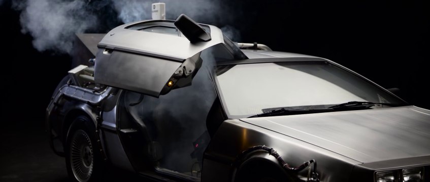 Vous pouvez commander un Delorean comme Taxi à New York grâce à Verizon! Anniversaire de Retour vers le Futur!