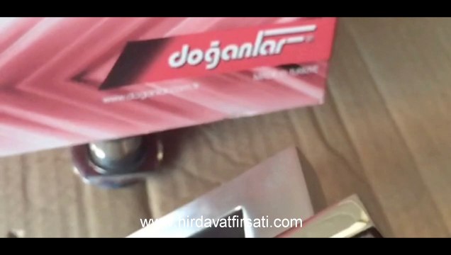 Doğanlar Lüks Elegant Rozetli Kapı Kolu tanıtımı, en son çıkan şık kapı kolu modeli görüntüleri. ( hirdavatfirsati.com)