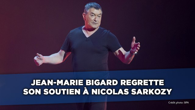 Jean-Marie Bigard regrette son soutien à Nicolas Sarkozy