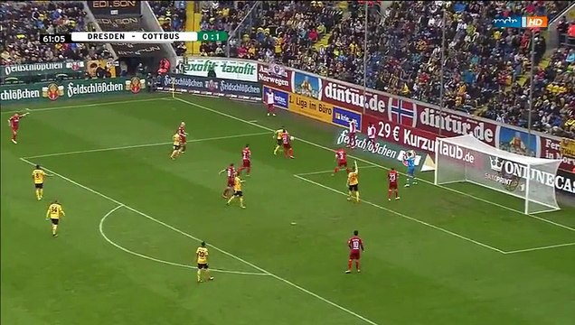 Dynamo Dresden - FC Energie Cottbus : 0-1 3. Liga 17/10/2015 Highlights & Alle Tore