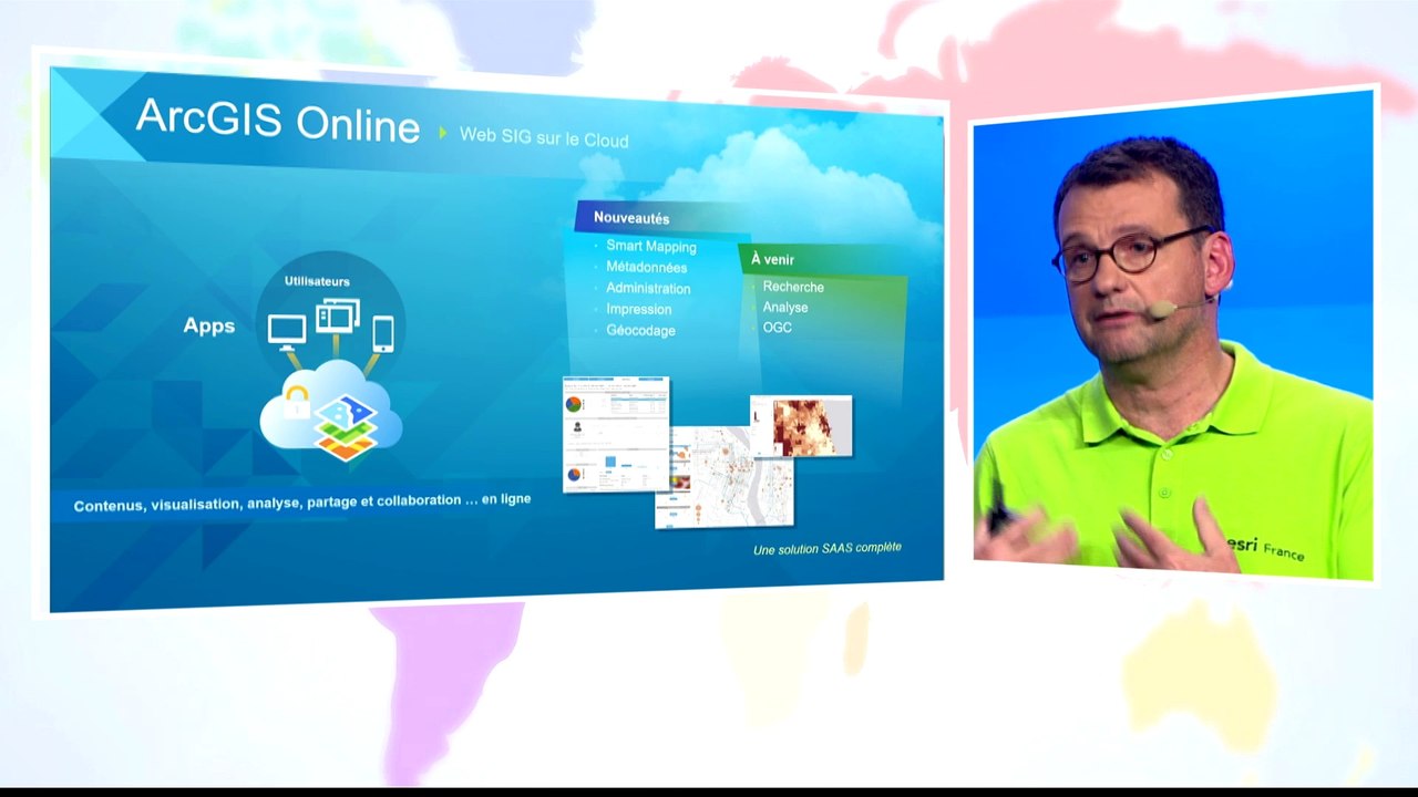 SIG 2015 - Plénière - La plateforme ArcGIS #2