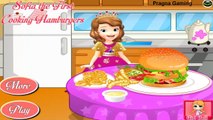 Sofia The First Cooking Hamburgers Game Baby Cooking Game