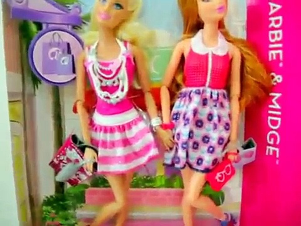 Unboxing Life in The Dreamhouse Dolls :Barbie and Midge