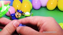 PAW PATROL Nickelodeon Paw Patrol 20 Surprise Eggs a Nick Jr Paw Patrol Surprise Egg Video