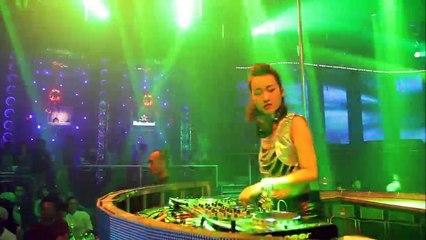 Dj Trang Moon diễn tại New Phương Đông&MDM Music Club