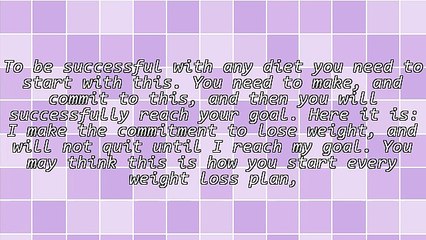 Getting Started Losing Weight - What You Need To Do First