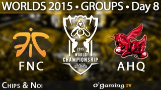 Fnatic vs ahq e-Sports Club - World Championship 2015 - Phase de groupes - 11/10/15 Game 6
