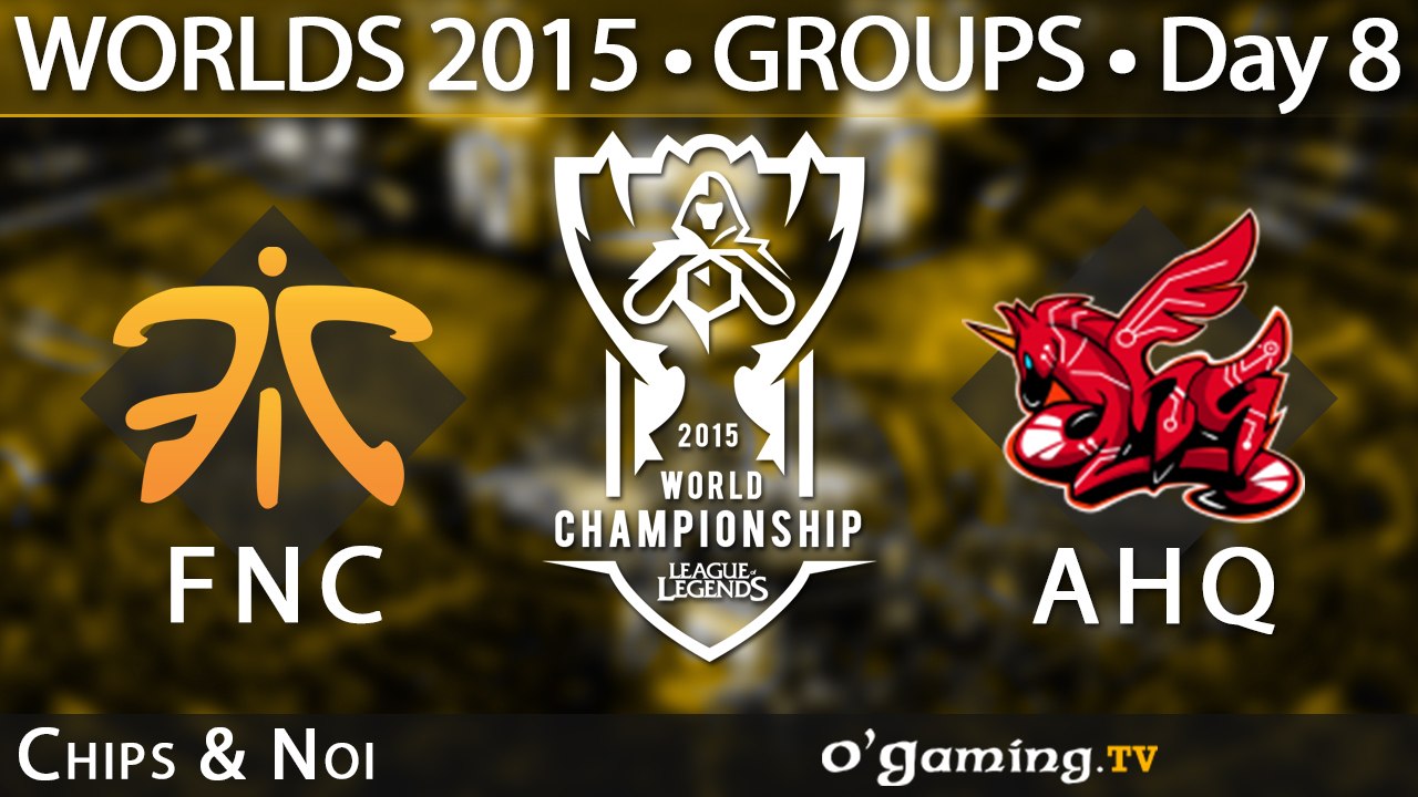 Fnatic vs ahq e-Sports Club - World Championship 2015 - Phase de groupes - 11/10/15 Game 6