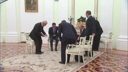 Video herunterladen: Bachar al-Assad a rencontré Vladimir Poutine à Moscou