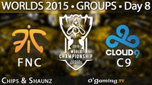 Fnatic vs Cloud9 - World Championship 2015 - Phase de groupes - 11/10/15 Game 2