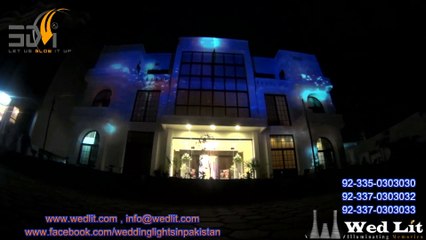 Wedding Lights | Wedding Decor | Thematic Wedding Ideas | Creative 3D Lighting | Fireworks