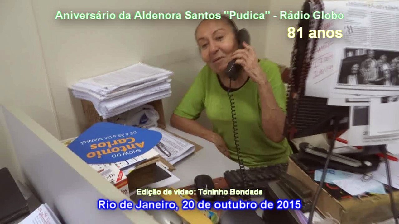 ALDENORA SANTOS "PUDICA" - ANIVERSÁRIO
