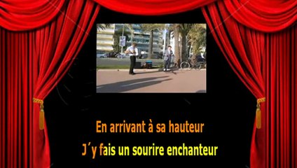 Karaoké Bourvil - A bicyclette