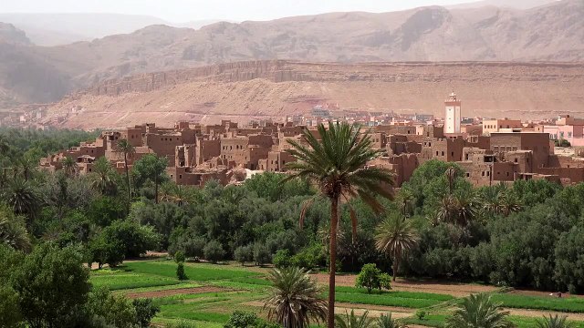 Maroc : Gorge de Todra (haut atlas) - Vidéo en 4K (Ultra Haute Definition)