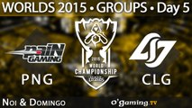 Pain Gaming vs Counter Logic Gaming - World Championship 2015 - Phase de groupes - 08/10/15 Game 6