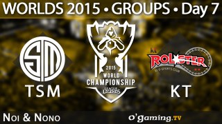 Team SoloMid vs KT Rolster - World Championship 2015 - Phase de groupes - 10/10/15 Game 3