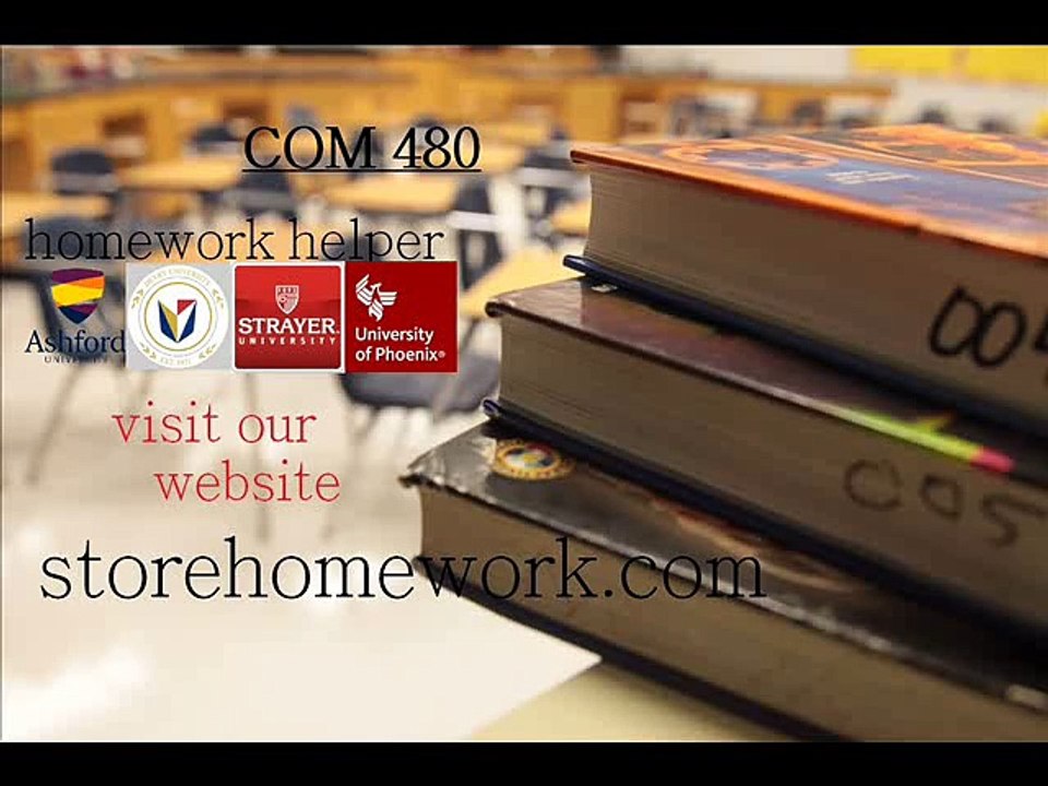 COM 480 Week 5 Individual Assignment