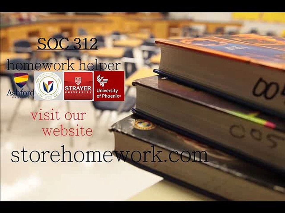SOC 312 Week 1 DQ 1 Bronfenbrenner’s Ecological Model (New)