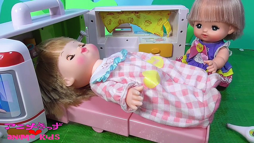 ぽぽちゃん　メルちゃん　3体　救急車　ハウス　まとめ売り ぽぽちゃん メルちゃん 救急車 ハウス まとめ売りの通販 by 匿名希望's