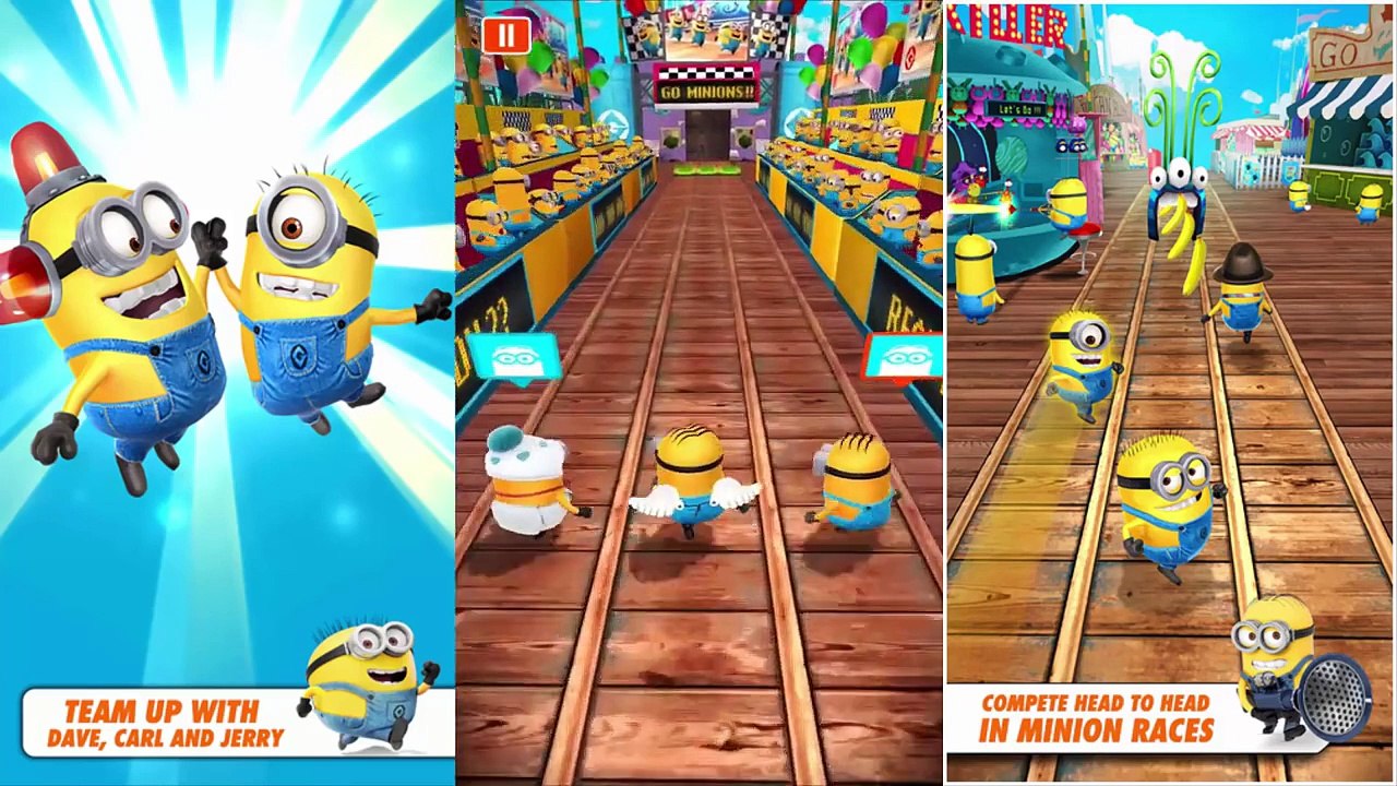 Despicable Me: Minion Rush - Racing with Friends The Biggest Update of the Year!