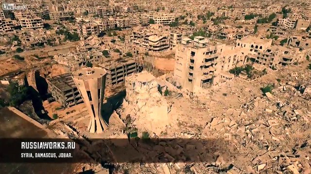 Russian Airforce Su-25 jets destroy bomb factory in Syria طائرات روسية سو 25 تدمر مصنع للق