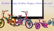 The Spiderman Finger Family Song Cartoon Animation Nursery Rhymes Transformer Mini Bike Ca