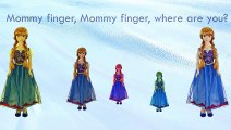 The Frozen Finger Family Queen Elsa and Anna Family Cartoon Animation Nursery Rhymes Krist