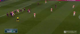 Olivier Giroud Goal  - Arsenal vs Bayern Munich 2-0 UCL 2015