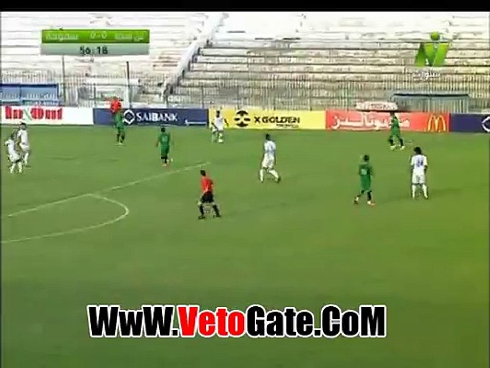 "العجيزى"يتقدم بالهدف الاول سموحه فى مرمى غزل المحله