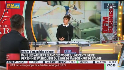 Métiers d'art, Métiers de luxe: Fabriquant de linge de maison haut de gamme – 22/10
