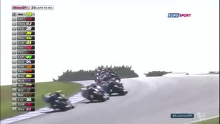 Moto GP racer kills seagull with headbutt as it flies into his path during Australian