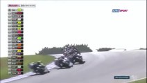 Moto GP racer kills seagull with headbutt as it flies into his path during Australian